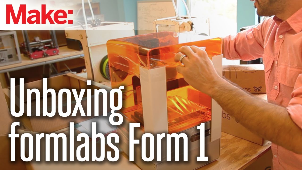 Unboxing the Form 1 - YouTube