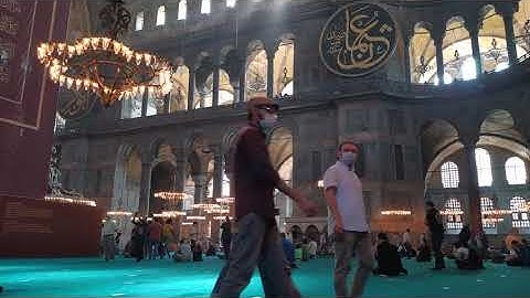 Ayasofya'da Kur'an Tilaveti 4k تلاوة القران في مسجد آيا صوفيا