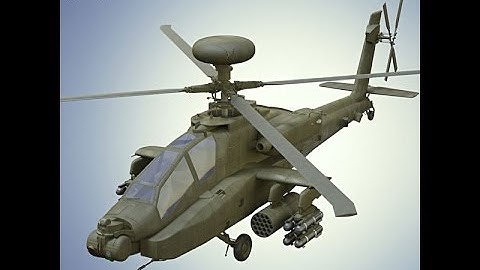 Boeing AH-64 D Apache 3D model by 3DModels.org