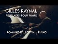 Gilles raynal peuplade i 1994  romano pallottini  piano