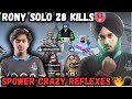 Chat shocked by spower reflexesrony solo 28 killsmayavi  ayogi playing classic