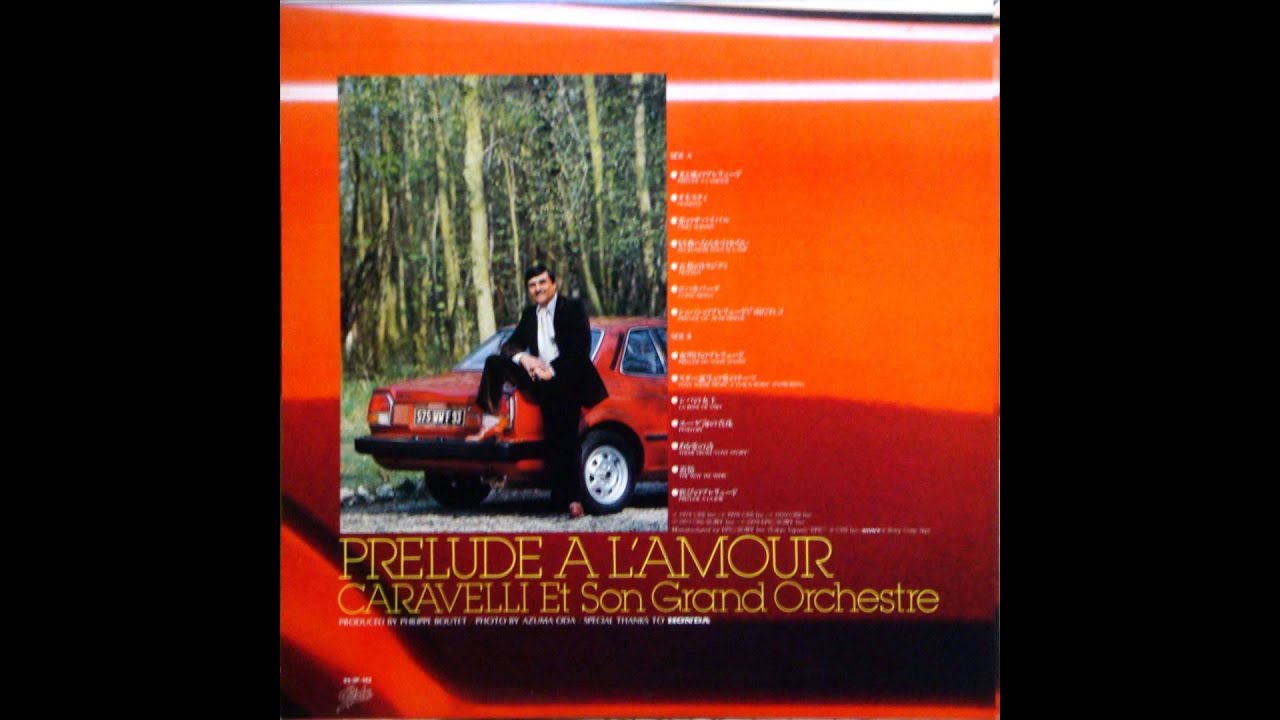 Caravelli 赤いスイトピー Jolie Petite Fleur Akai Sweet Pea Youtube