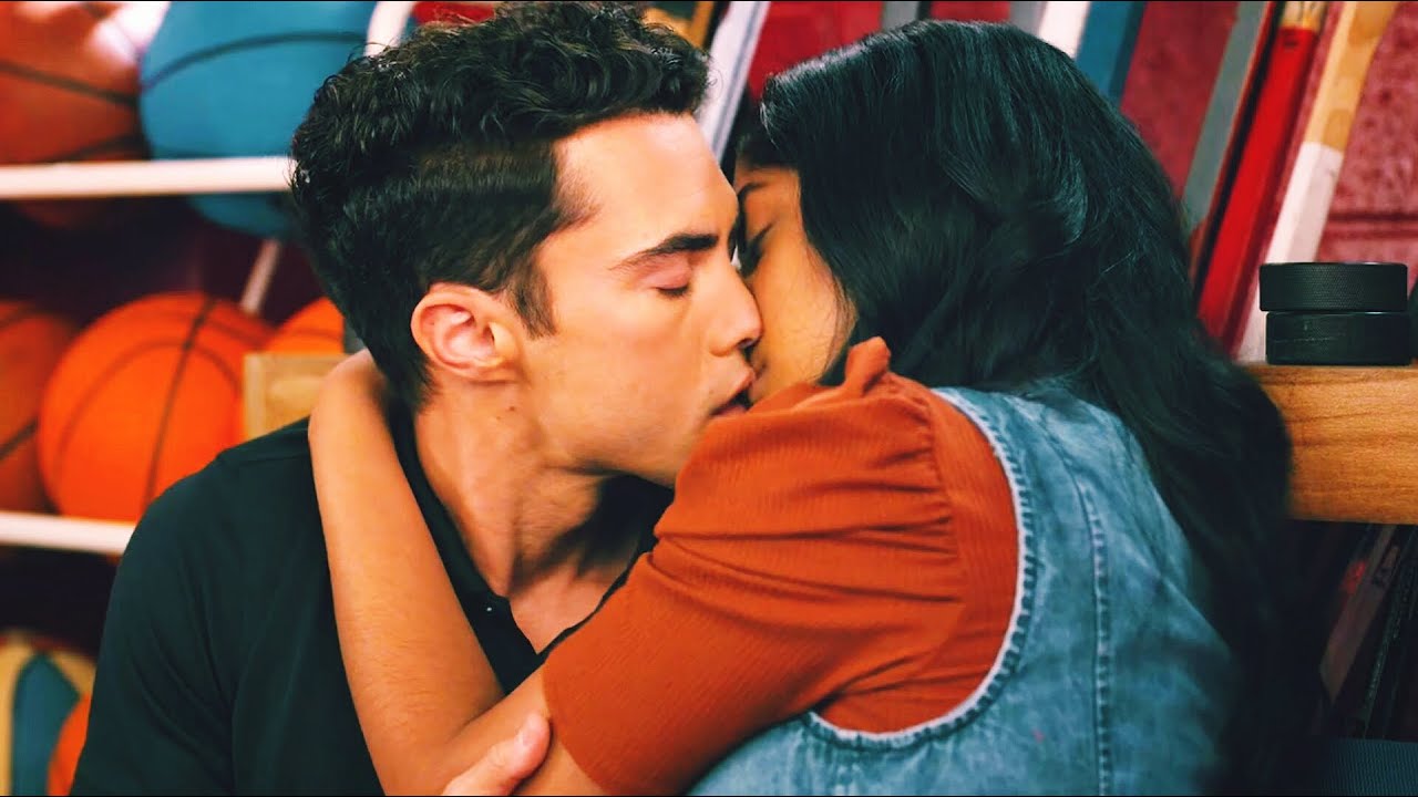 Paxton and devi first kiss