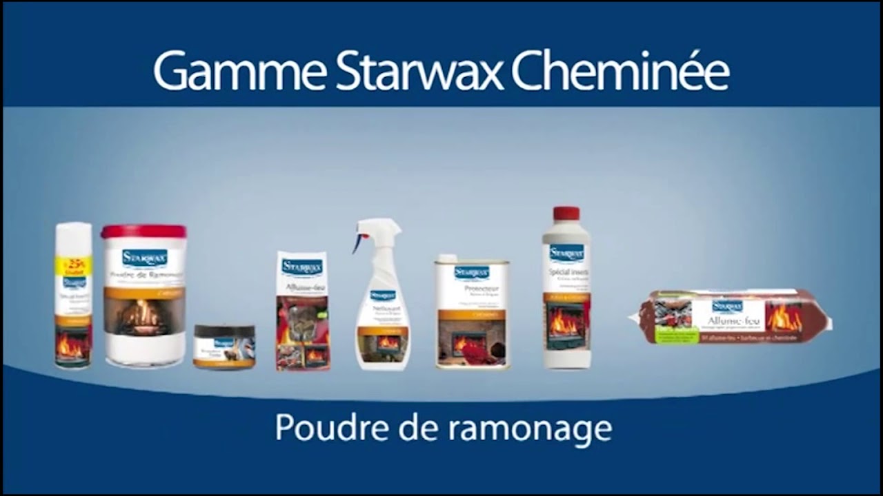 Bûche de ramonage poêle & cheminée, Starwax