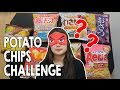POTATO CHIP CHALLENGE! 7 WEIRD JAPANESE FLAVORS! &amp; WASABI SUSHI 😭  - LIFE in JAPAN, FOOD