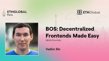 NEAR Protocol 🛠️ BOS: Decentralized Frontends Made Easy - Vadim Ilin