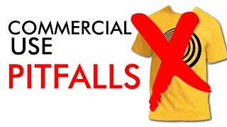 AVOID COPYRIGHT STRIKES with COMMERCIAL USE Designs