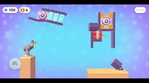 Rocket Buddy Ricochet Level 36