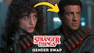 What If Stranger Things Gender Swap? Incredible transformation