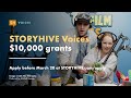 10000 to fuel your creativity apply to telus storyhive voices by march 20