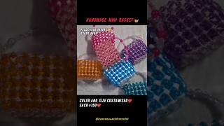 MINI HAND MADE BASKET🧺 ❤ #kidsbasket #shorts #koodai #koodaipinnal #shortfeed