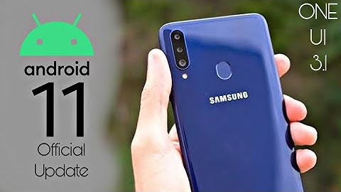 Samsung Galaxy A20s Android 11 ONE UI 3.1 Official Update (RELEASED)