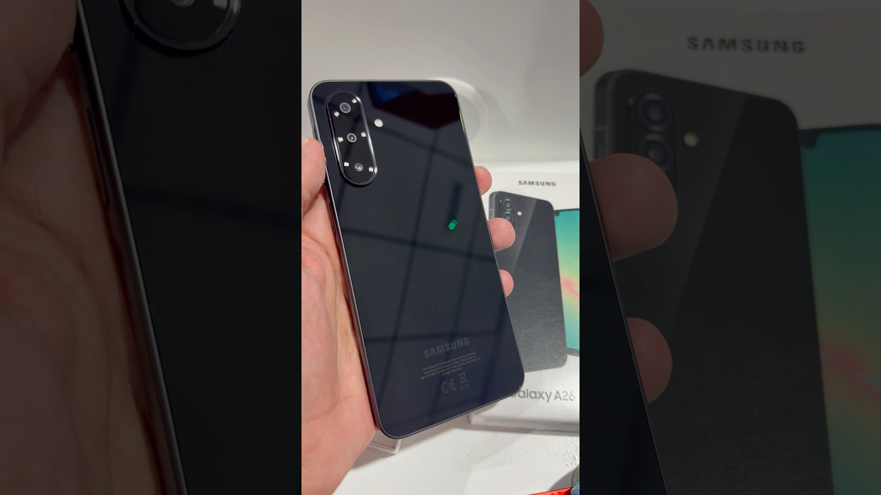 Samsung Galaxy A26 5G | Black | Unboxing 2025 