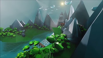 Low poly island