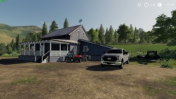 Farming Simulator 19 - sleep mode - farm house tutorial