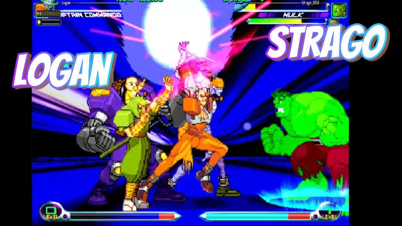 MvC2 (Steam) Logan vs Strago ranked games .:30.11.2025:.