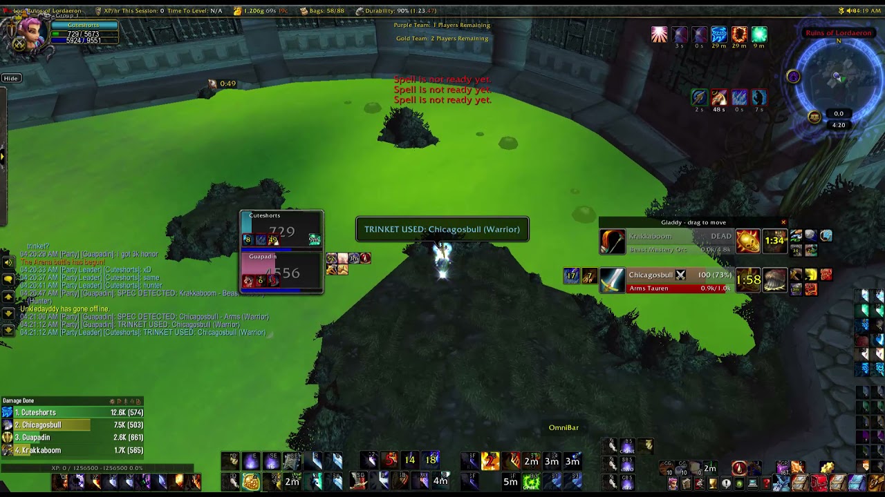 Pom Pyro TBC 2v2 Arena (FULL Tier 2)