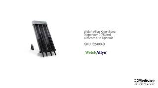 Welch Allyn Kleenspec Dispenser 2 75 And 4 25Mm Oto Specula Sku 52400 B