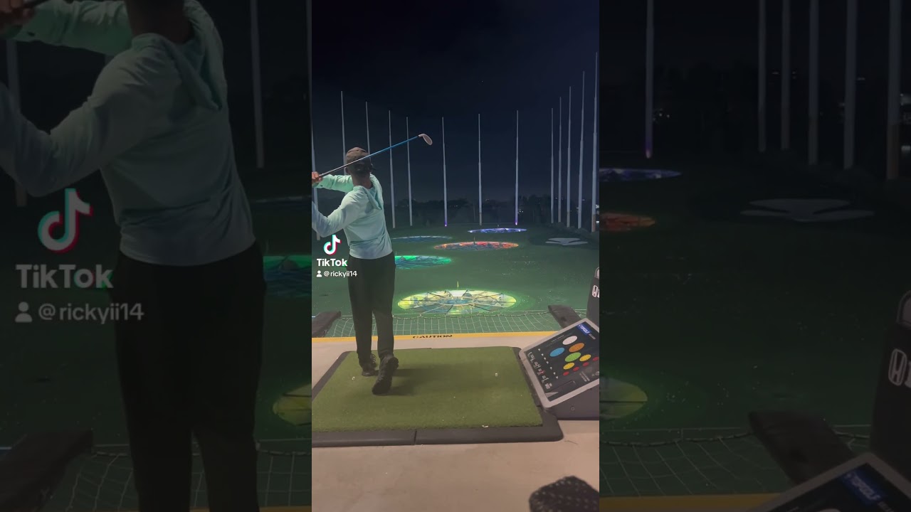 My best golf swing at top golf 