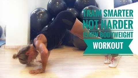 Train Smarter Not Harder 1.2