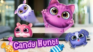 Halloween CANDY HUNT with Smolsies 🍬 Smolsies - My Cute Pet House | TutoTOONS