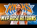 MVP ROSE IS BACK! REBUILDING THE NEW YORK KNICKS! NBA 2K21 NEXT GEN