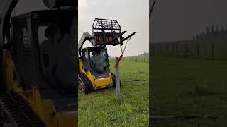 Meu Primo Contratou Essa Máquina Para Tirar Umas Estacas Da Roça Dele