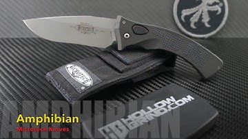 Showcase:  Vintage Microtech Knives Amphibian Auto (Vero Beach era)