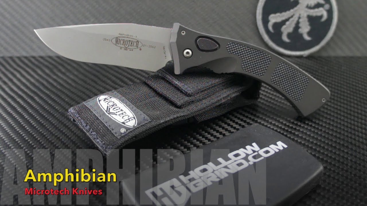 Showcase: Vintage Microtech Knives Amphibian Auto (Vero Beach era ...
