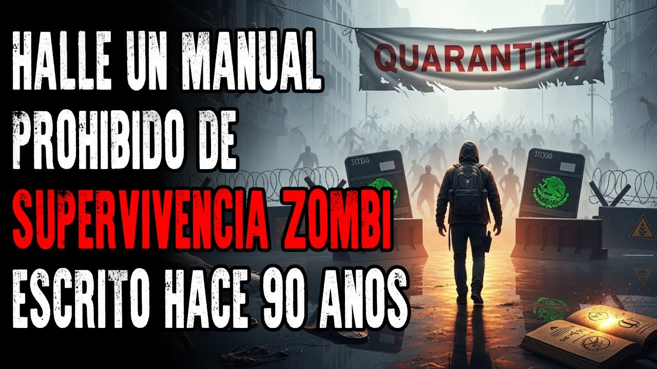 HALLÉ UN MANUAL PROHIBIDO DE SUPERVIVENCIA ZOMBI ESCRITO HACE 90 AÑOS