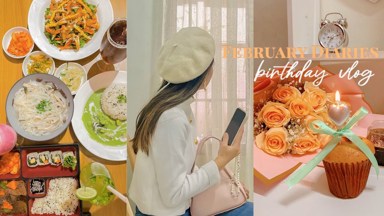 Bday vlog 🎂 , Pop Seoul 🥂 , Noodles Bar 🧁✨