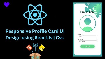 Responsive Profile Card On React Js Using Map Function | On React Js | React Website Tutorial