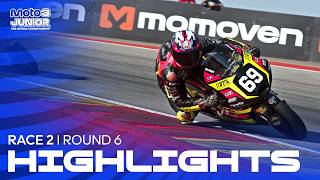 🏍️ Highlights #Moto3 Jr WCh Race 2 | Round 6 Aragón | 2026 FIM MotoJunior™ World Championship