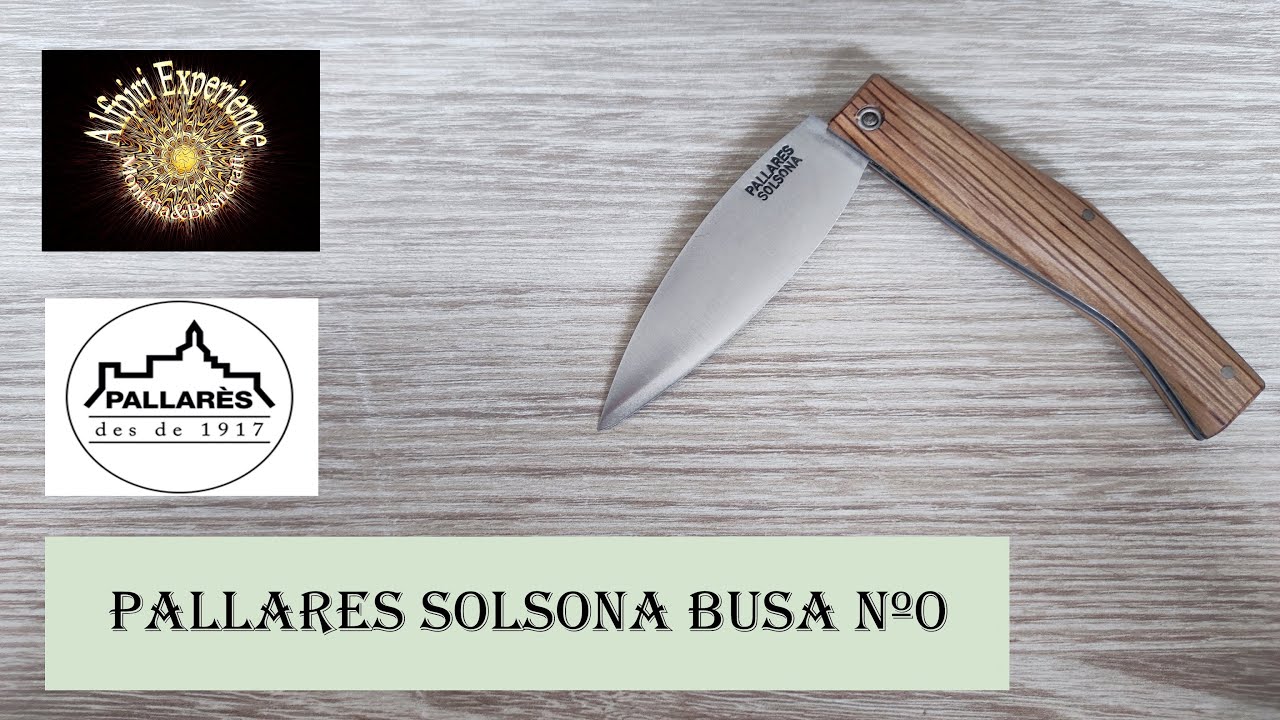 Navaja Pallares Solsona Busa Nº0 #edc #pocketknife #foldingknife #navaja 