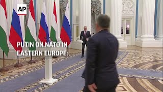 Putin on NATO in Eastern Europe: 'They played us'