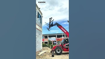 Telescopic forklift with multiple attachments is a one-stop solution to the problems #telehandler