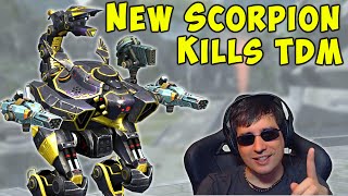 New SCORPION Robot Kills TEAM DEATHMATCH - War Robots Gameplay Mk2 WR screenshot 1