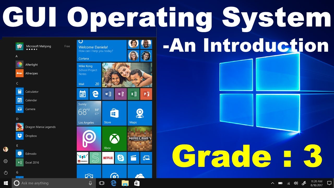 presentation on gui based operating system