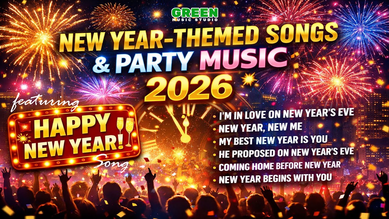 NEW YEAR THEMED SONGS & PARTY MUSIC - Happy New Year 2026 Non Stop Pop Songs - Party Vibes Music