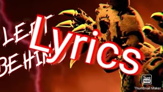 "Left behind" Lyrics. FNaF animation by Pixel Captain132