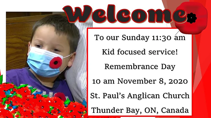 November 8 Children's Service