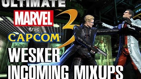 UMvC3 - Wesker Incoming Mixups