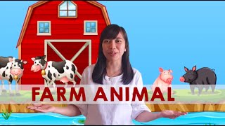 Farm Animals | Preschool Lesson with Free Worksheet