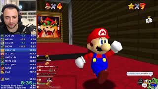 Mizkif's SM64 16 Star PB (18:01)