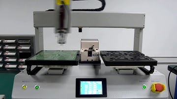 Automatic  Screw Driving Machine SY S12T Programming Video