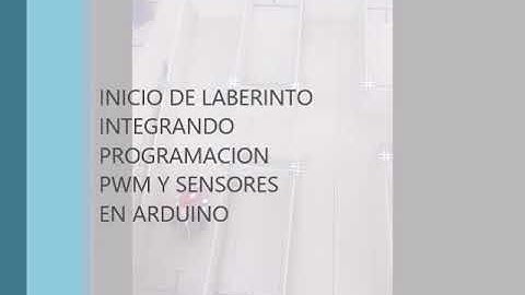 ROBOT MICROMOUSE CON ARDUINO