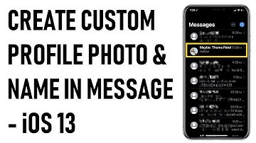 iOS 15: Create & Assign Custom Profile Photo and Name in iMessage On iPhone, iPad: Set Memoji or Pic