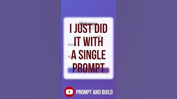 AI builds Authentication UI in minutes 🤯 #shorts #ai #promptengineering  #coding