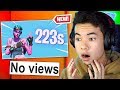 Reacting To Fortnite Videos With 0 VIEWS PART 2!