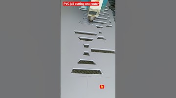 pvc cutting in cnc router#cncdesign